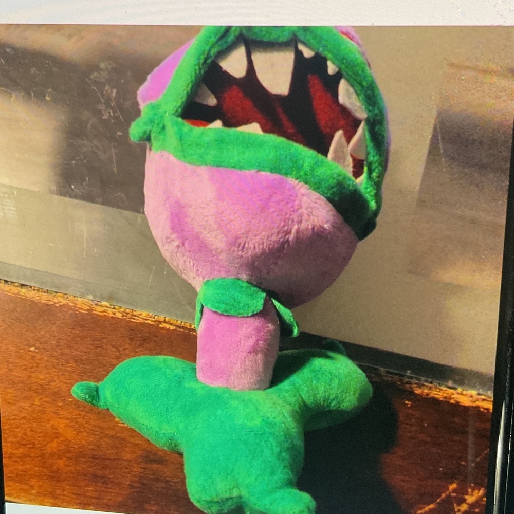Plants vs Zombies  PLUSH stuffed toy  Chomper 7" 2nd WIDE OPEN MOUTH